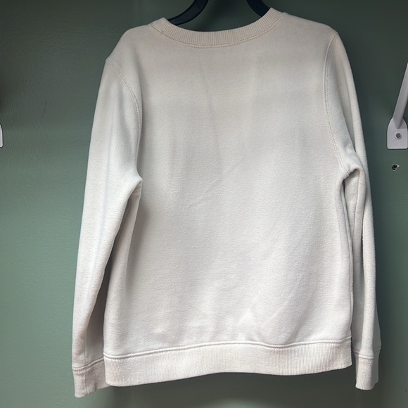 The North Face Kids Cream Small (7-8) sweatshirt, FLAWED. See description/pics - Picture 6 of 7
